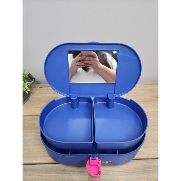 Caboodles #2640 with Mirror Vintage 90s 3 Tier Travel Hard Case - Picture 9 of 13